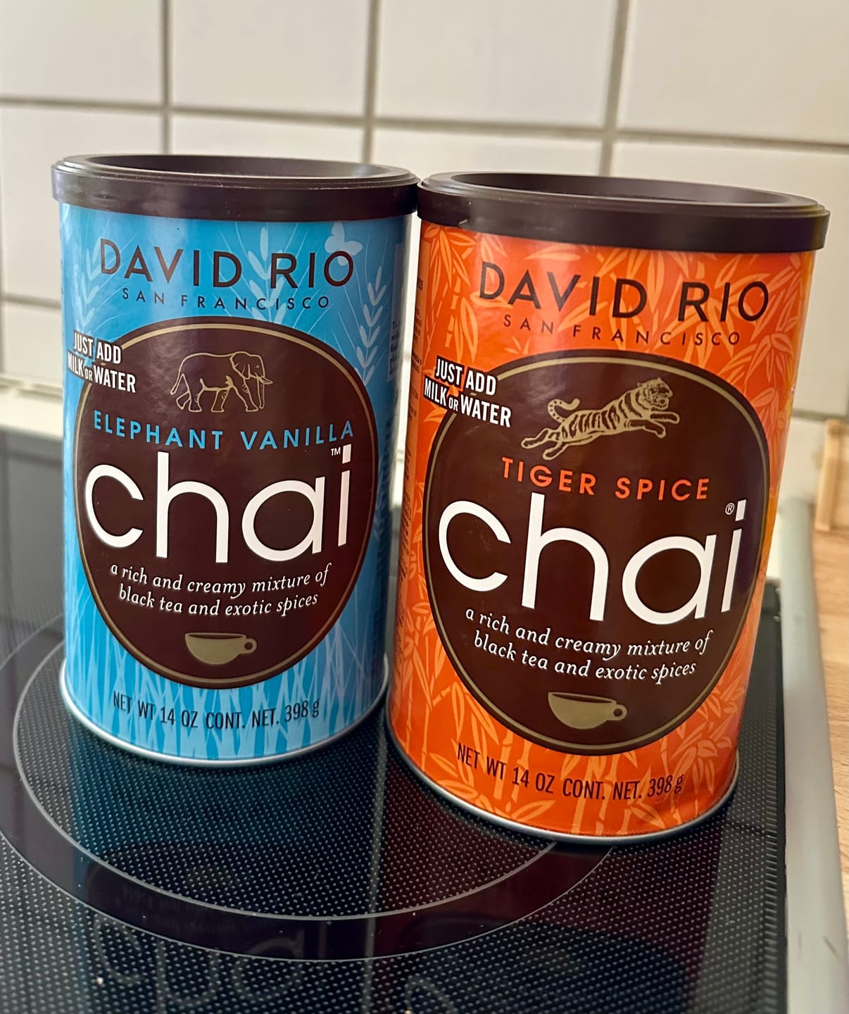 Customer photo review of David Rio - Tiger Spice Chai Tee 398g Dose