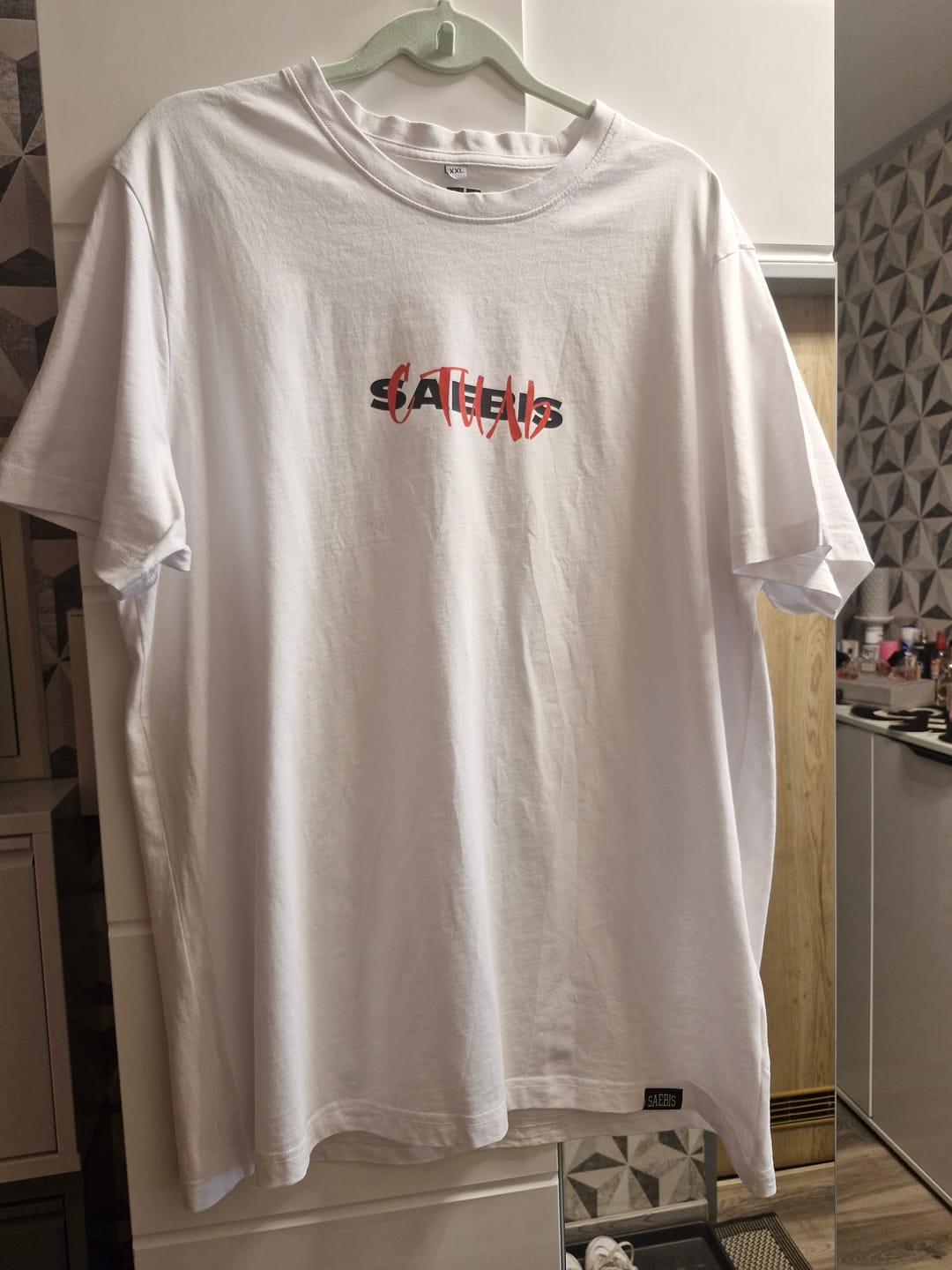 Customer photo review of SAEBIS® стиль - Herren T-Shirt weiß