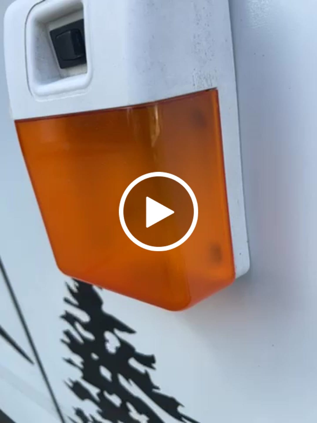 Customer video review of Amber Porch Lamp Lens