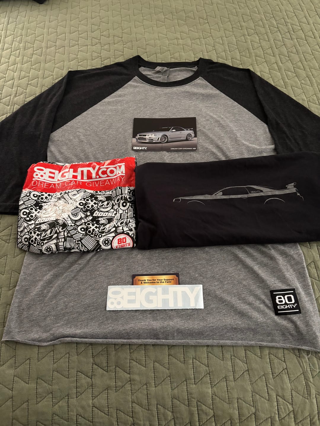 Customer photo review of 80Eighty® Baseball Shirt