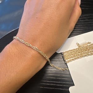 Customer photo review of 3.3mm Rope Chain, G33, S33