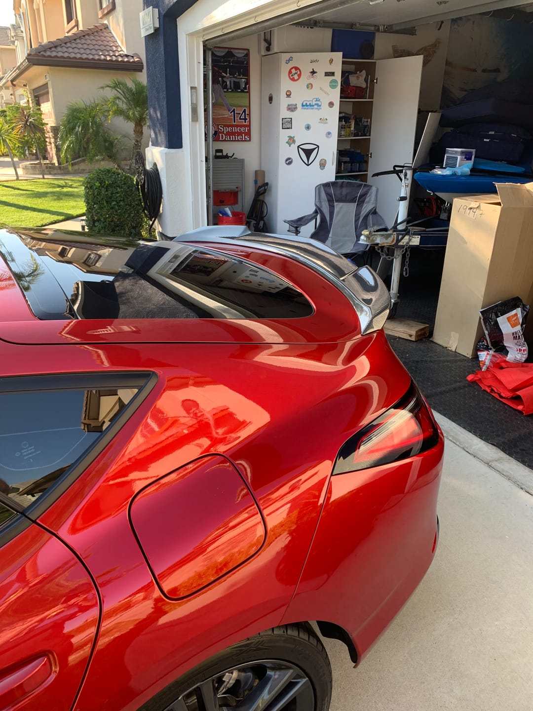 Customer photo review of 2023-Up Acura Integra Extended Rear Spoiler
