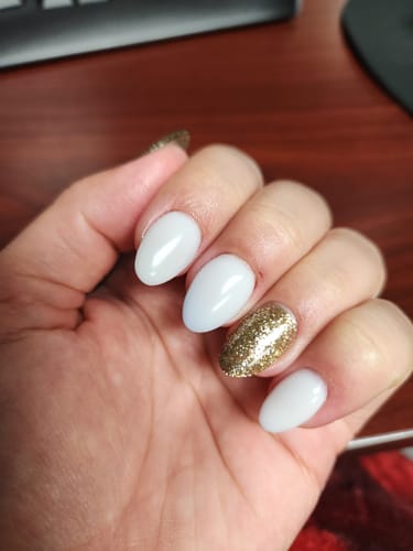 Customer photo review of Glass Shield UV Gel Top Coat