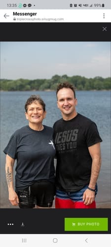 Customer photo review of Joshua 1:9 'Lion' Women's Performance Shorts