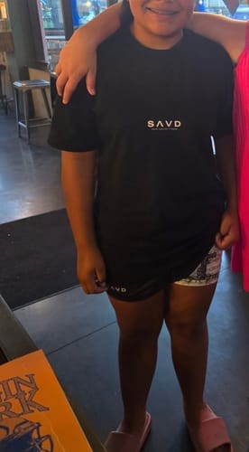 Customer photo review of 'Rooted in Christ' Women's Performance Shorts