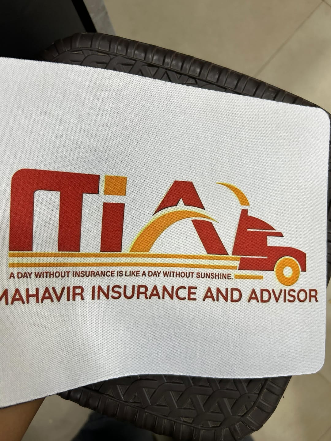 Customer photo review of Customized Mouse Pad | Best for Corporate Gifting | PrintMine.in