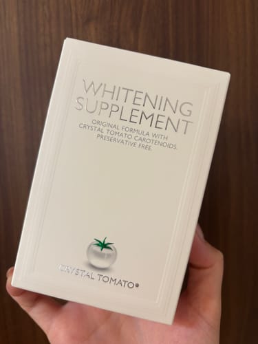 Customer photo review of 最大¥16,350OFF クリスタルトマト®美白サプリメント【正規取扱店】