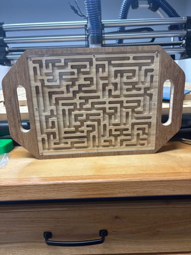 Customer photo review of 🔥Interactive Maze Game Builder Kit - BamX™🔥