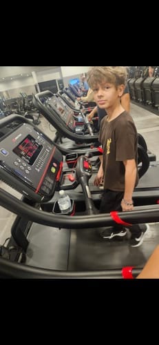 Customer photo review of Joshua 1:9 Lion Performance Shorts