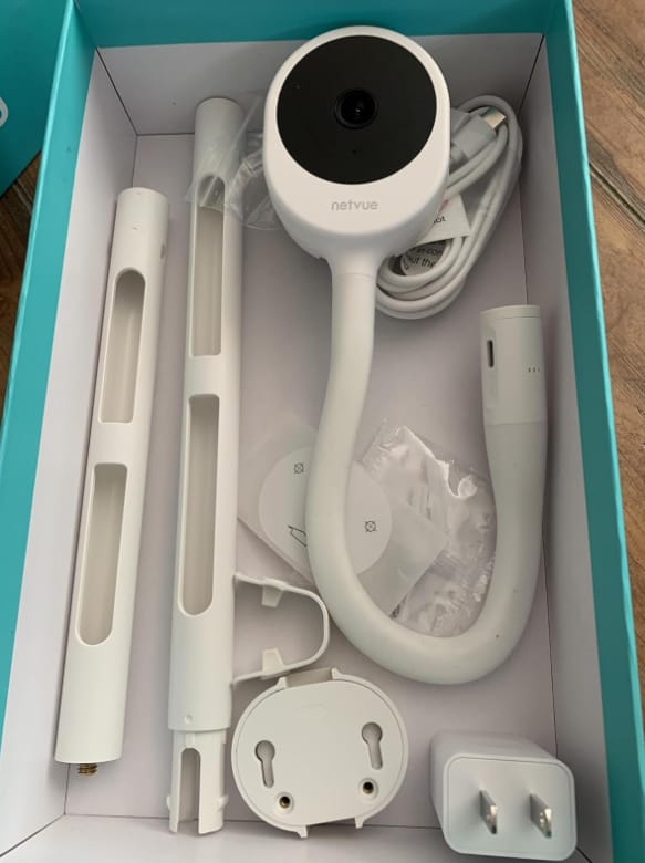 Customer photo review of Netvue Peekababy Monitor