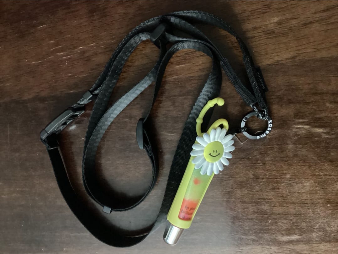 Customer photo review of Crossbody Phone Strap Black