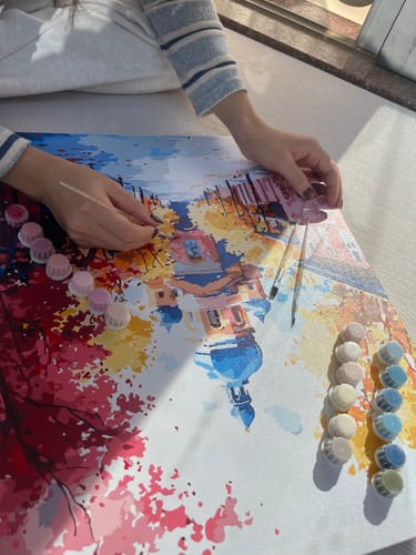 Customer photo review of Colorful street view