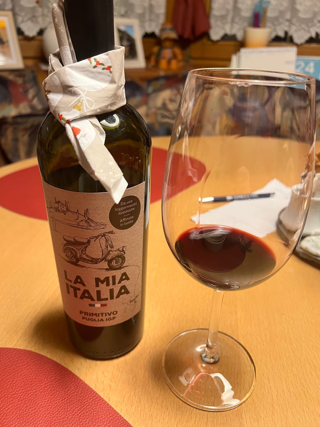 Customer photo review of Primitivo IGP Puglia 2024 - "La mia Italia" 14,50% - 0,75 l
