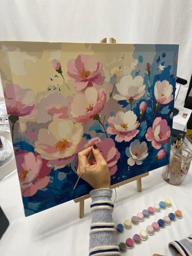 Customer photo review of Beautiful Watercolor Floral