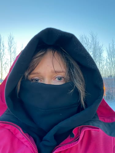 Customer photo review of HJK Exclusive Double Panel Hooded Jacket