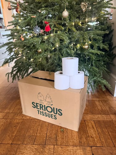 Customer photo review of Recycled 3 Ply Toilet Paper