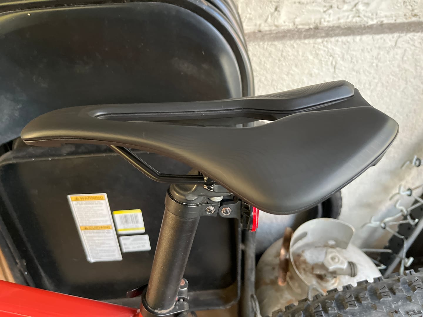 Customer photo review of Bike Saddle Comfortable