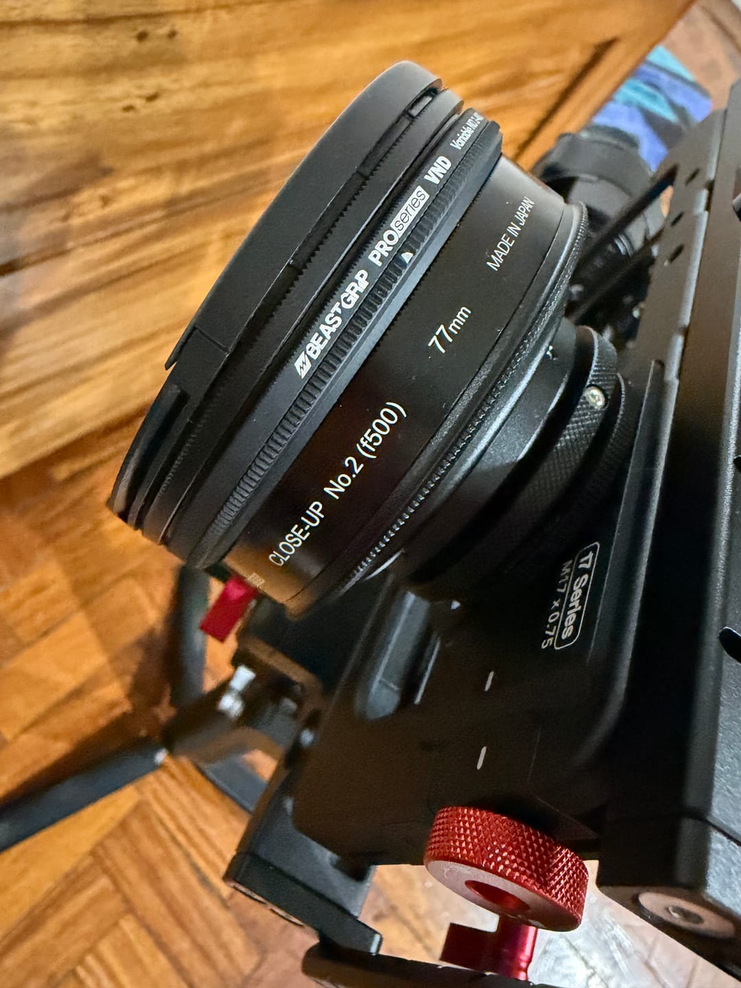 Customer photo review of Pro Series 1.55X Anamorphic Lens MK2