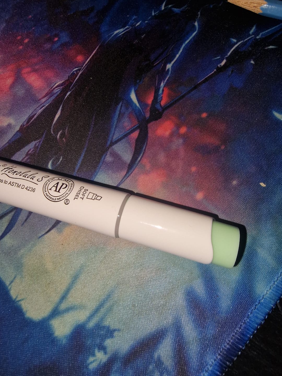 Customer photo review of Ohuhu Honolulu S 48 Colors Dual Soft Tips Alcohol Art Markers, Brush & Soft Chisel