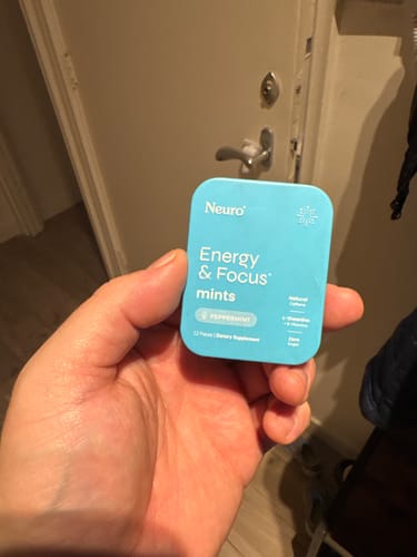Customer photo review of Energy & Focus Mints
