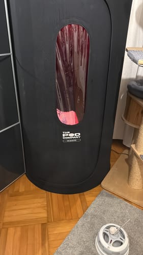 Customer photo review of The Sauna Pod