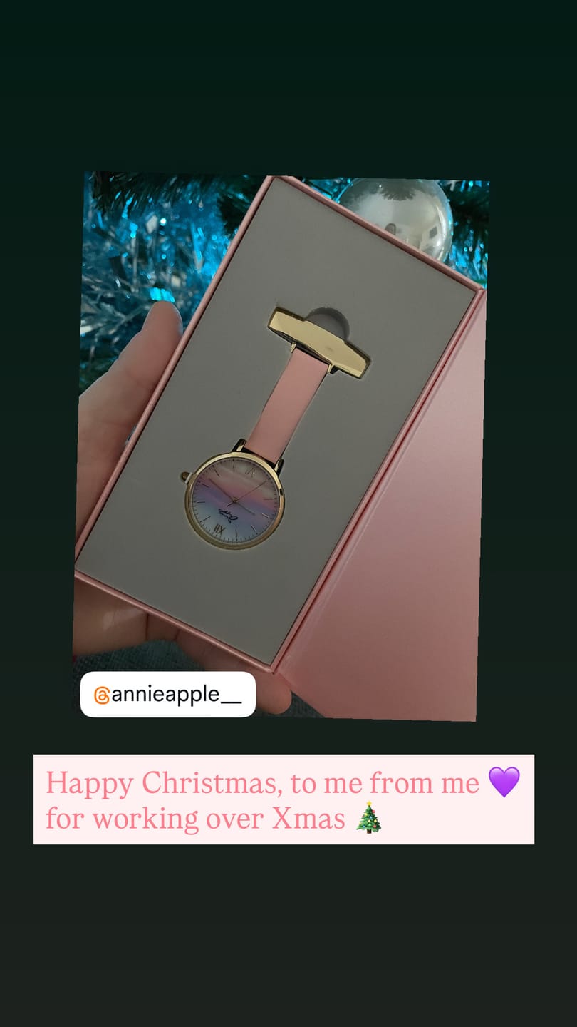 Customer photo review of Meraki Sunset/Gold/Pink Leather Fob 35