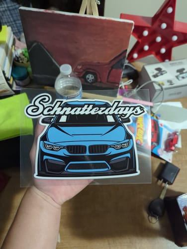 Customer photo review of M4 DECAL