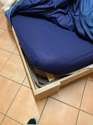 Customer photo review of Completo Lenzuola Marta di Irge in cotone una piazza e mezza