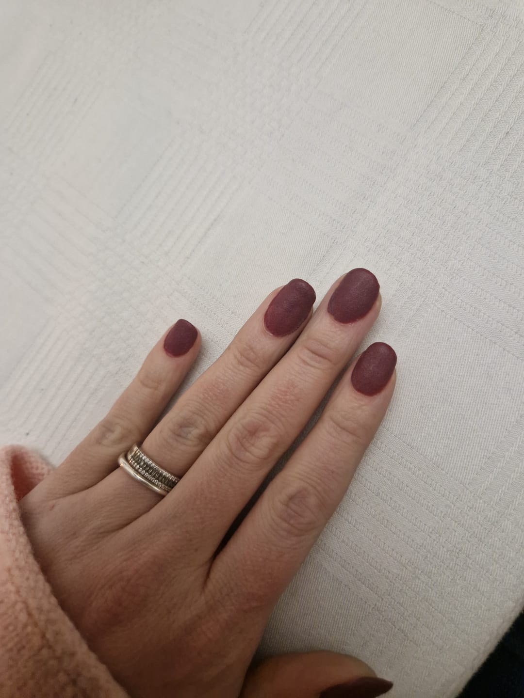 Customer photo review of Matte Top Coat