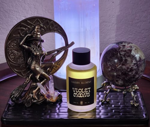 Customer photo review of VIOLET MOONS BODY OIL