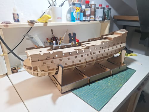 Reseña con foto de un cliente sobre Maqueta San Felipe