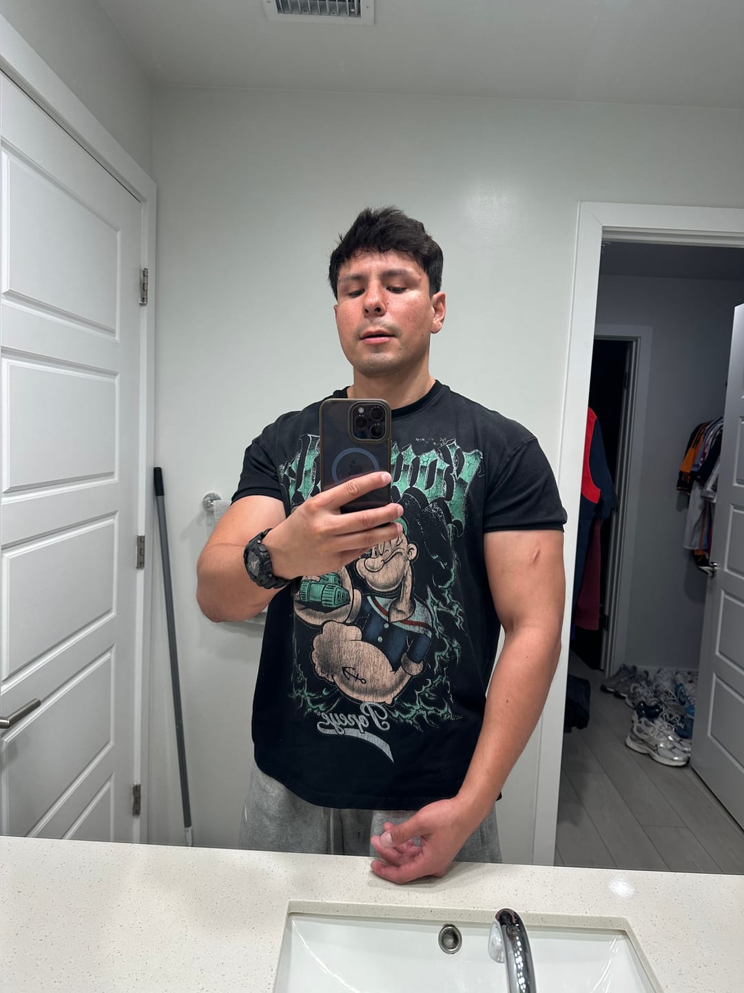 Customer photo review of 4011 - Popeye Flex Tees