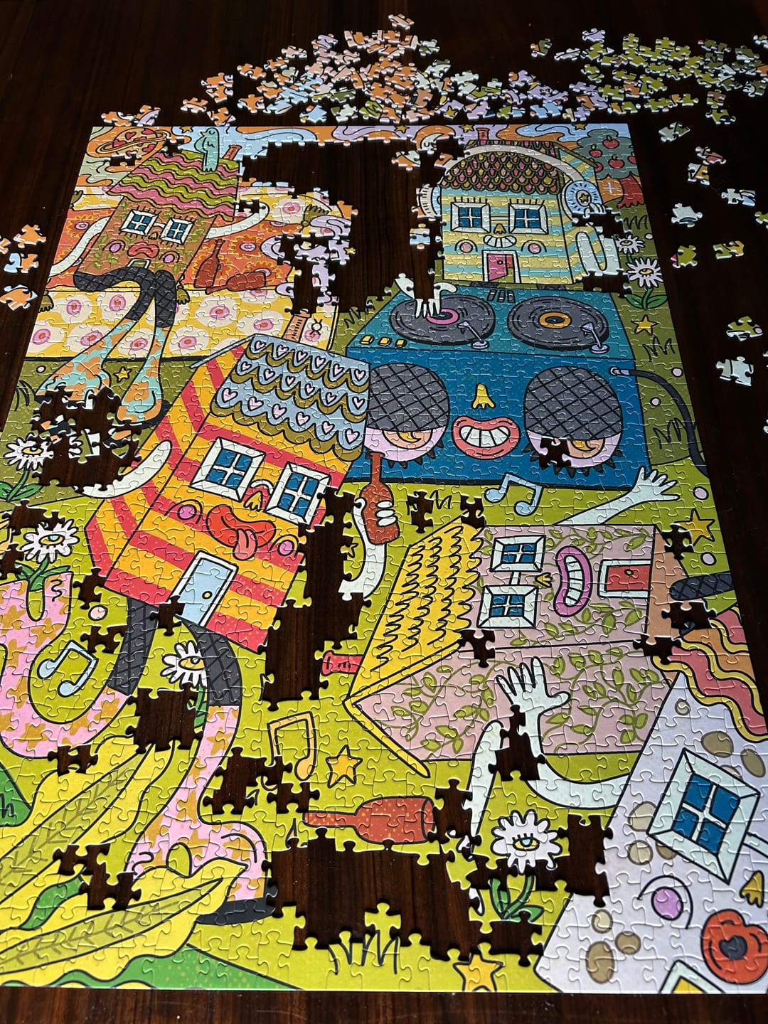 Customer photo review of House Party | 1000 Piece Puzzle