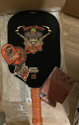 Customer photo review of (PRE-ORDER - SHIPPING JANUARY 2ND) The Loco 16mm Pickleball Paddle- Elongated