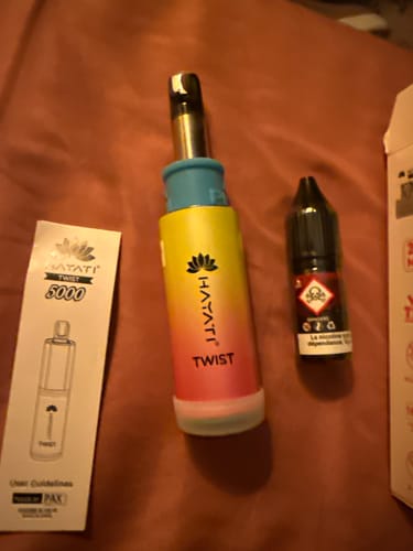 Customer photo review of Hayati Twist 5000 - Puff Jetable / Vape Disposable -  2% nicotine