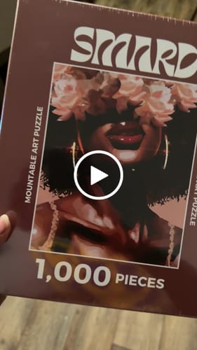Customer video review of Peony Muse Puzzle