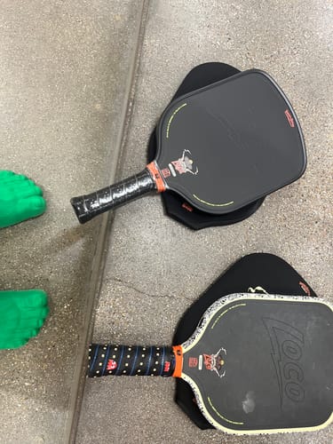 Customer photo review of (PRE-ORDER - SHIPPING JANUARY 2ND) The Loco 16mm Pickleball Paddle- Standard