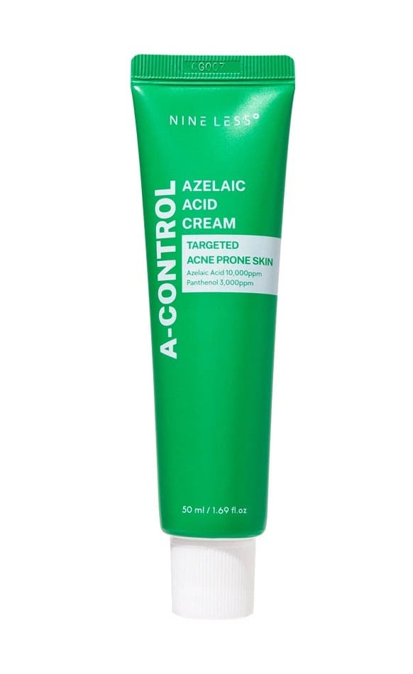 Customer photo review of Krēms ar azelīnskābi problemātiskai ādai Nine Less A-Control Azelaic Acid Cream