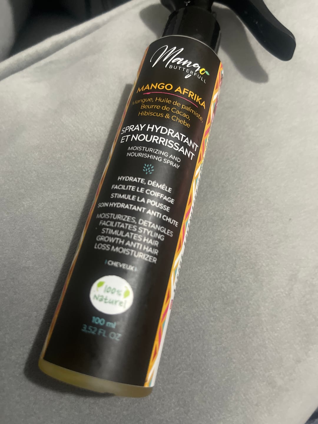Customer photo review of Pack Routine MANGO AFRIKA - 6 produits