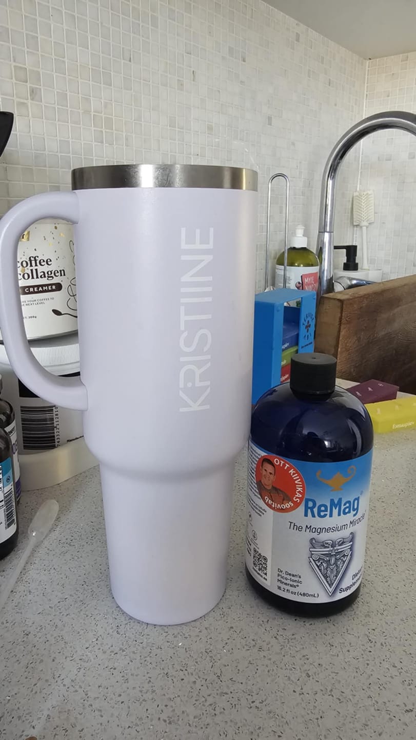 Customer photo review of ReMag® Liquid Magnesium, 480ml (toidulisand magneesiumiga)