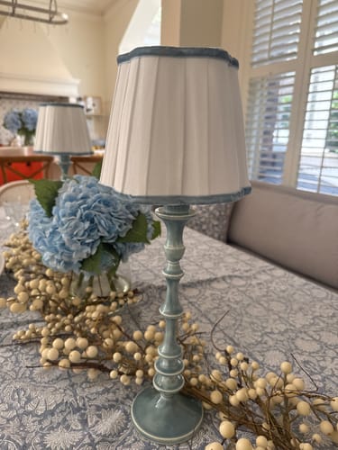 Customer photo review of Ocean Blue Lamp Base