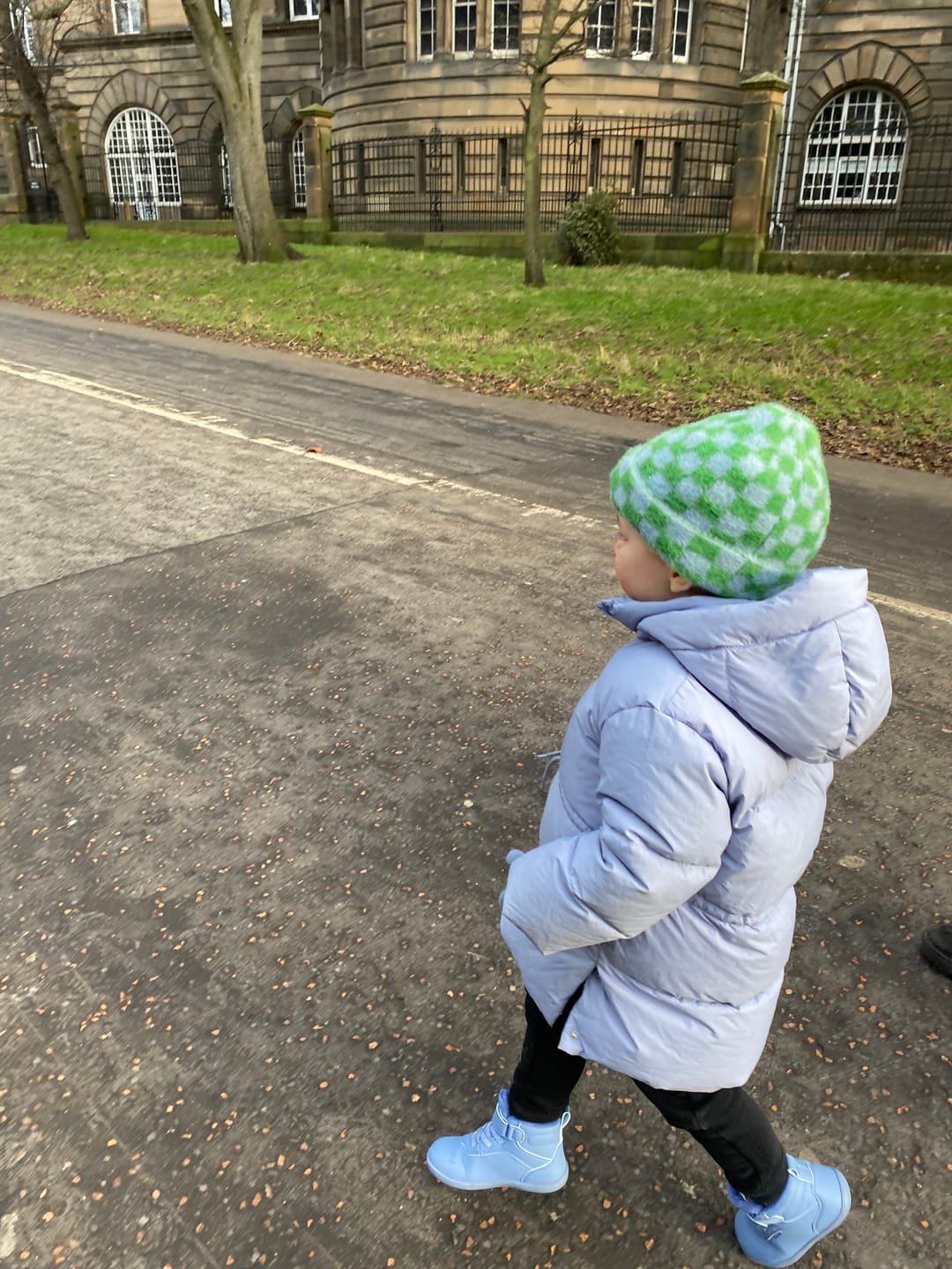 Customer photo review of Kid's Spruce - Winter Barefoot Shoes