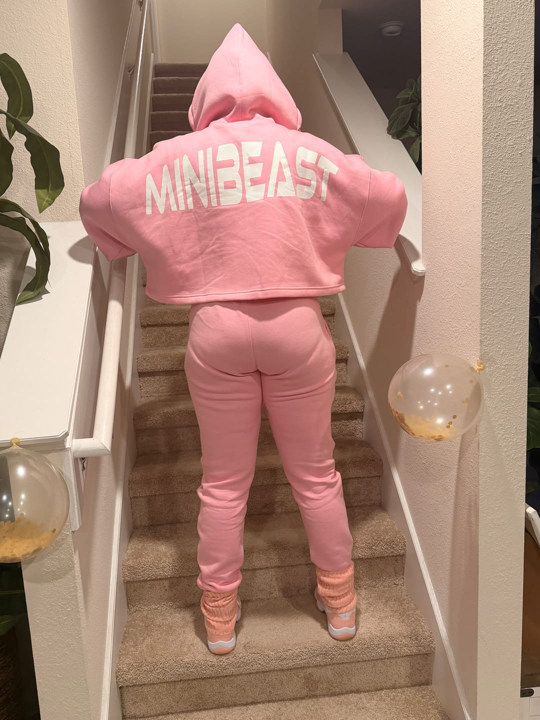 Customer photo review of Boyfriend Joggers