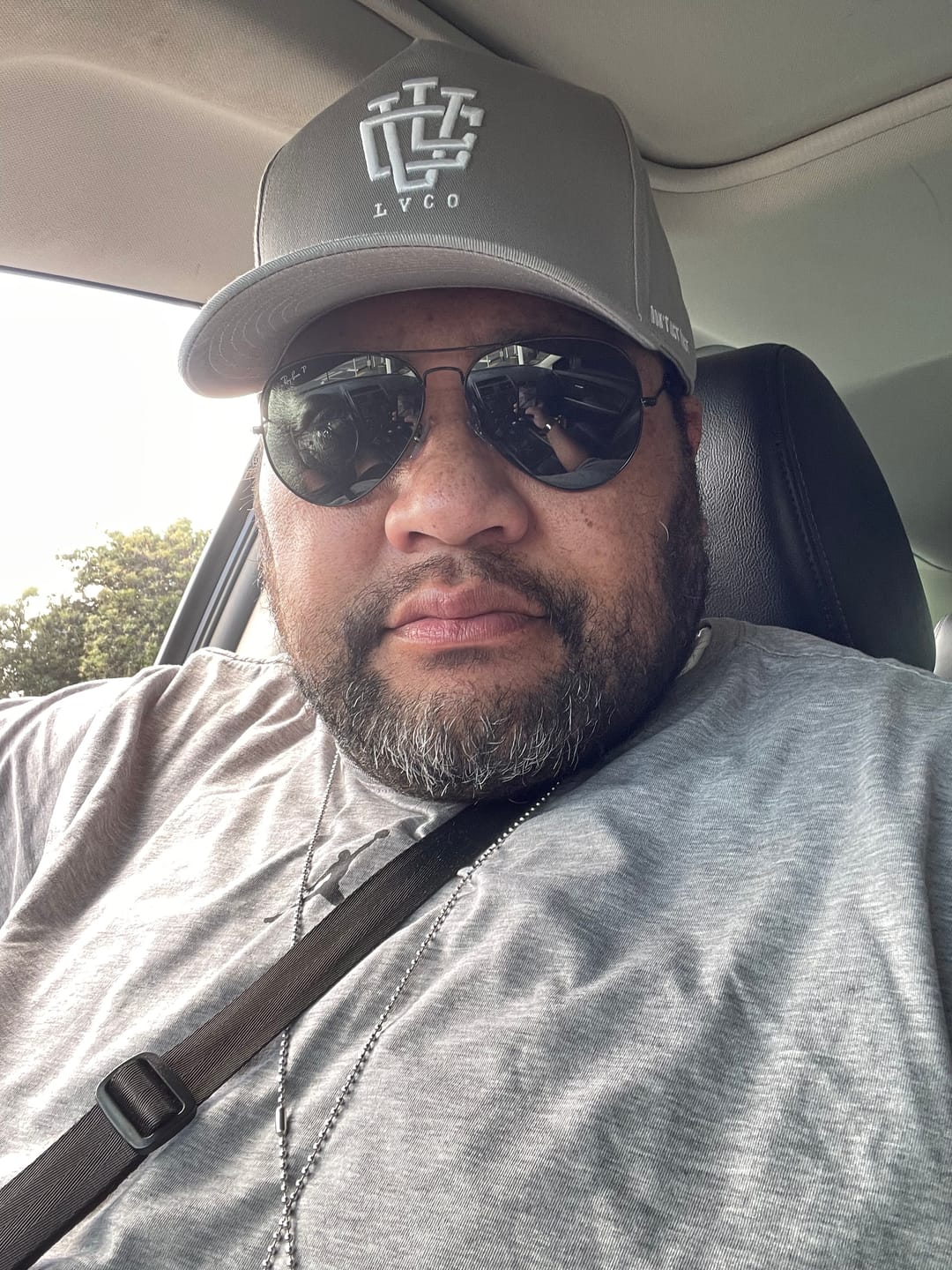Customer photo review of ULTRA FIT Grey A-Frame Snapback