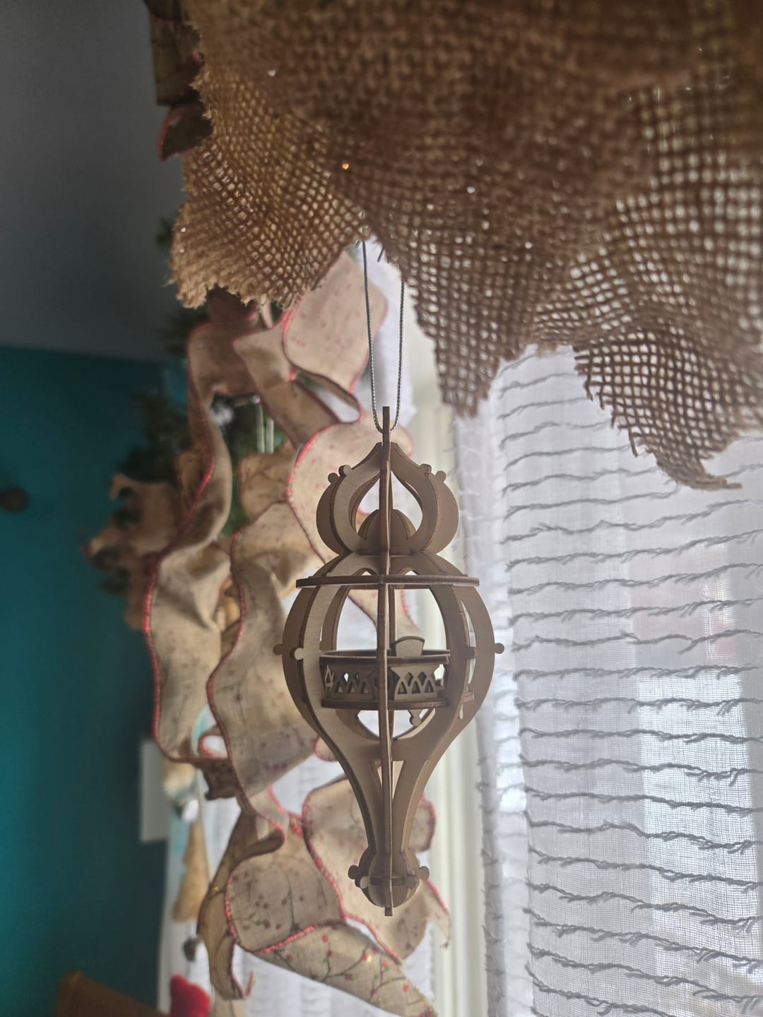 Customer photo review of Christmas Baubles - Home Sweet Home