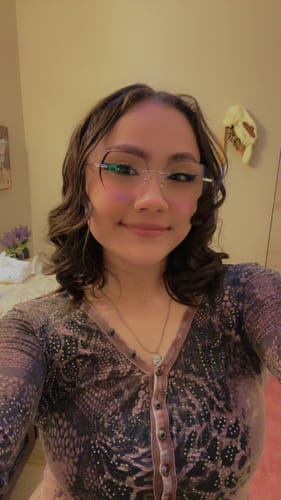 Customer photo review of Natasha Eyeglasses