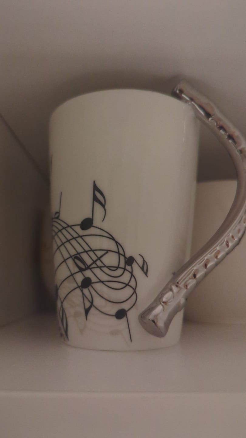 Customer photo review of Originelle Tasse – Querflöte