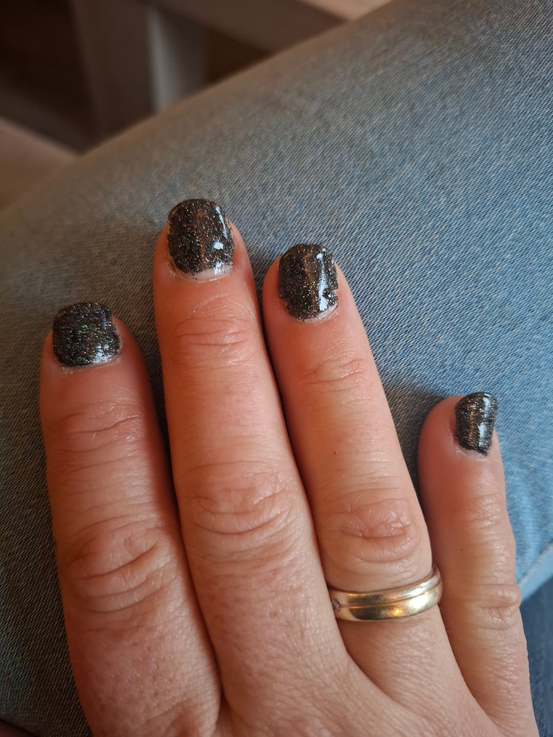 Customer photo review of Fake Tips Set - Halve Tips
