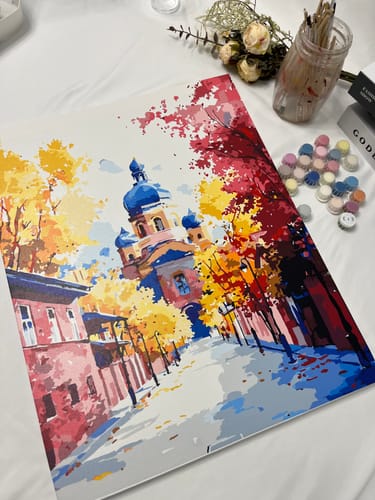 Customer photo review of Colorful street view