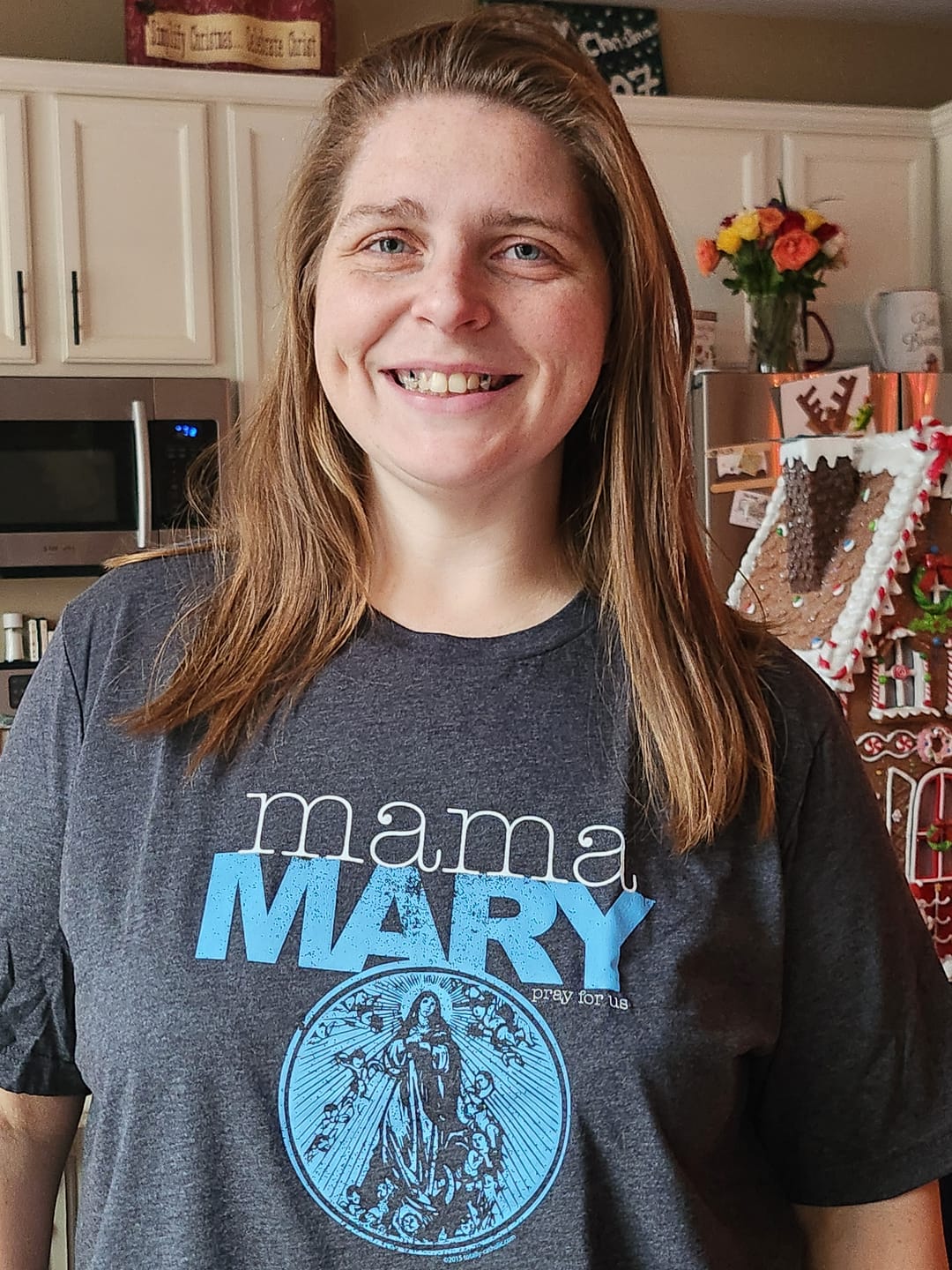 Customer photo review of Mama Mary Premium Tee